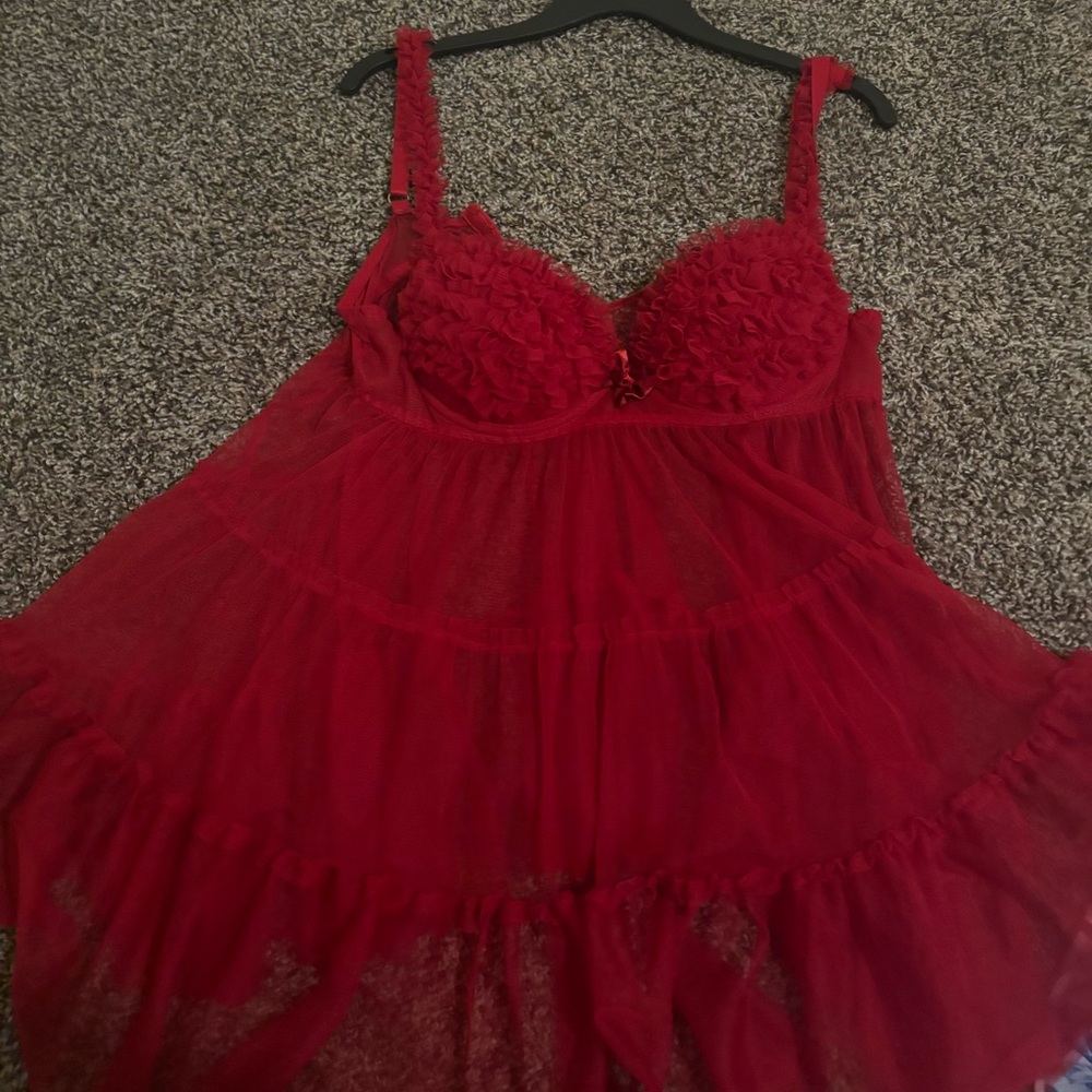 Red Intimate Babydoll